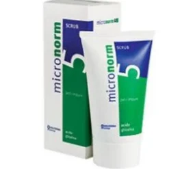 Valderma Micronorm Glico Scrub 5 Detergente Pelle Acneica 75 Ml Detergenti Viso Pelle Grassa