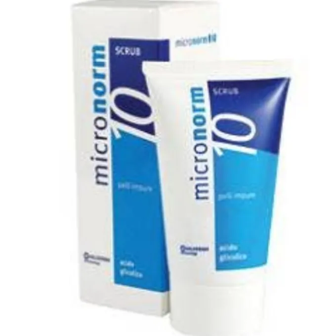 Valderma Micronorm Scrub 10 Peeling Detergente Acne 75 Ml Detergenti Viso Pelle Normale