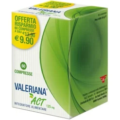 Valeriana Act Integratore Benessere Mentale 60 Capsule Sonno