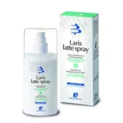 Valetudo Laris Latte Spray Deodorante E Antitraspirante 100 Ml Pelli Sensibili