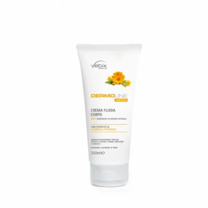 Vebi Istituto Biochimico Srl Vebix Dermoline Crema Corpo Fluida Calendula 250 Ml