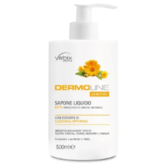 Vebix Dermoline Calendula Sapone Liquido 500 Ml