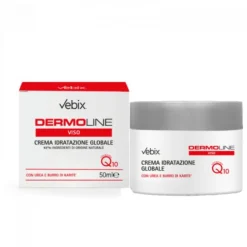 VEBIX DERMOLINE CREMA VISO IDRATANTE GLOBALE 24H PELLI NORMALI E MISTE 50ML - COSMETICO