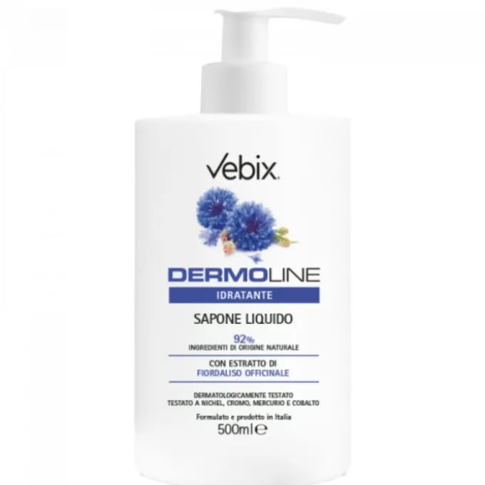 Vebix Dermoline Fiordaliso Sapone Liquido 500 Ml