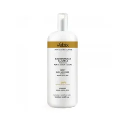 Vebix Phytamin Active Bagnodoccia Miele 1000 Ml Detersione Pelle Secca