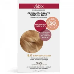 VEBIX PHYTAMIN COLOR 8.0 BIONDO CHIARO COLORAZIONE PERMANENTE 1 KIT