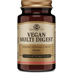 Vegan Multi Digest 50 Tavolette Masticabili Acidita'