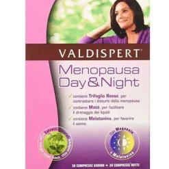 Vemedia Valdispert Menopausa Day&Night Integratore Donna 30+30 Compresse