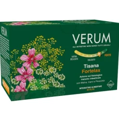 Verum Fortelax Tisana 20 Filtri New Lassativi Azione Delicata