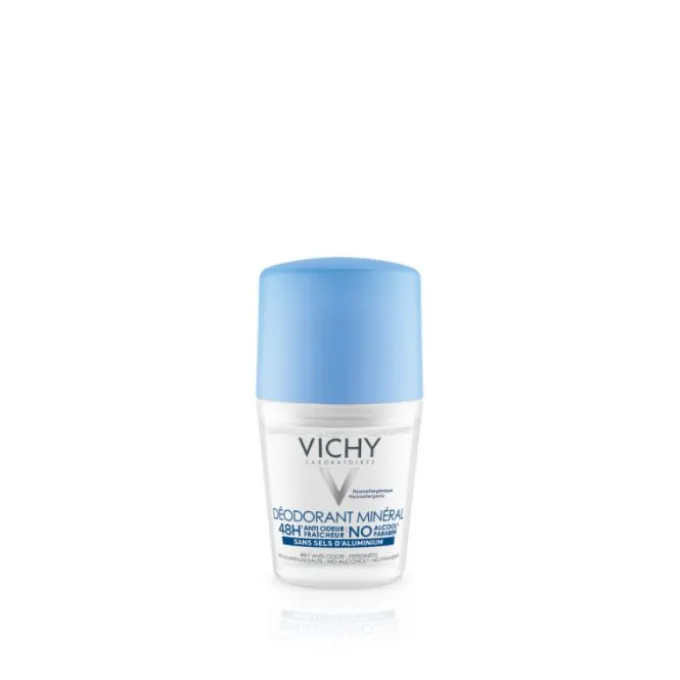 Vichy Deodorante Roll-On Pelle Sensibile E Depilata 50 Ml Pelli Sensibili