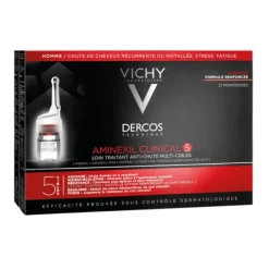 Vichy Dercos Aminexil Trattamento Anticaduta Uomo 21 Fiale 21 X 6 Ml Trattamenti Anticaduta