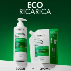 VICHY DERCOS ECO-RICARICA SHAMPOO ANTI-FORFORA 390 ML