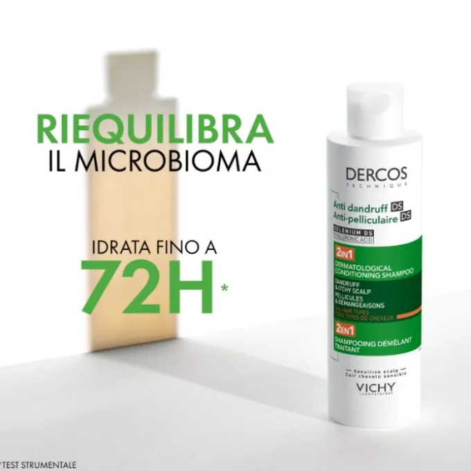 Vichy Dercos Trattamento Antiforfora 2In1 Shampoo+Balsamo 200Ml