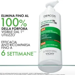 Vichy Dercos Trattamento Antiforfora 2In1 Shampoo+Balsamo 400Ml