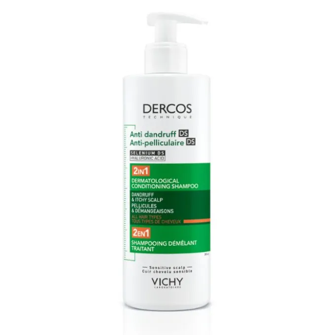Vichy Dercos Trattamento Antiforfora 2In1 Shampoo+Balsamo 400Ml