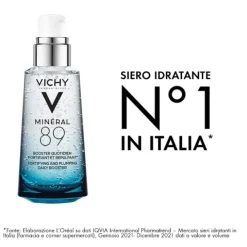 Vichy Minéral 89 Booster Quotidiano Fortificante E Rimpolpante Con Acido Ialuronico 50 Ml