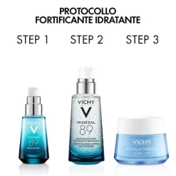 Vichy Minéral 89 Booster Quotidiano Fortificante E Rimpolpante Con Acido Ialuronico 50 Ml