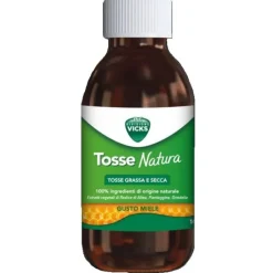Vicks Tosse Natura Tosse Grassa E Secca Gusto Miele 140 Ml