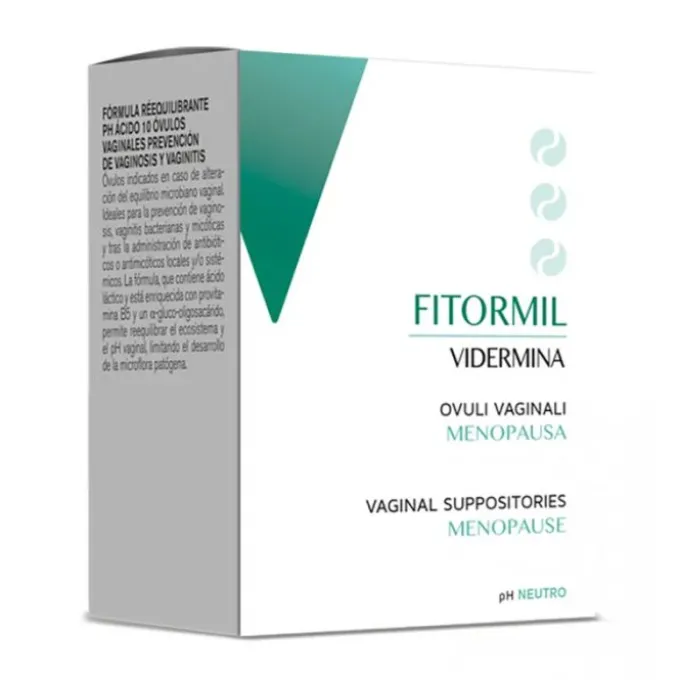 Vidermina Fitormil Md Ovuli Vaginali 10 Pezzi Infiammazione Intima