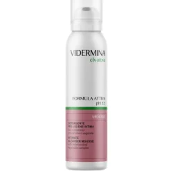 VIDERMINA MOUSSE INTIMA IGIENIZZANTE E PROTETTIVA DETERGENTE INTIMO IN MOUSSE CON COMPLESSO VEGETALE, FLACONE 150 ML.
