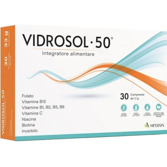 Vidrosol 50 30 Compresse Alimenti Normali