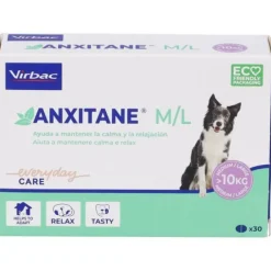 Virbac Anxitane M/L Integratore Antistress Cani 30 Compresse Integratori Per Animali