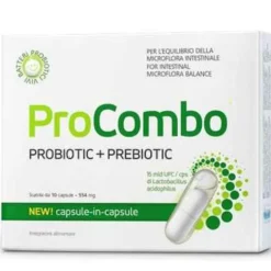 Visislim Procombo Prebiotic+Probiotic Integratore Flora Batterica Intestinale 10 Capsule