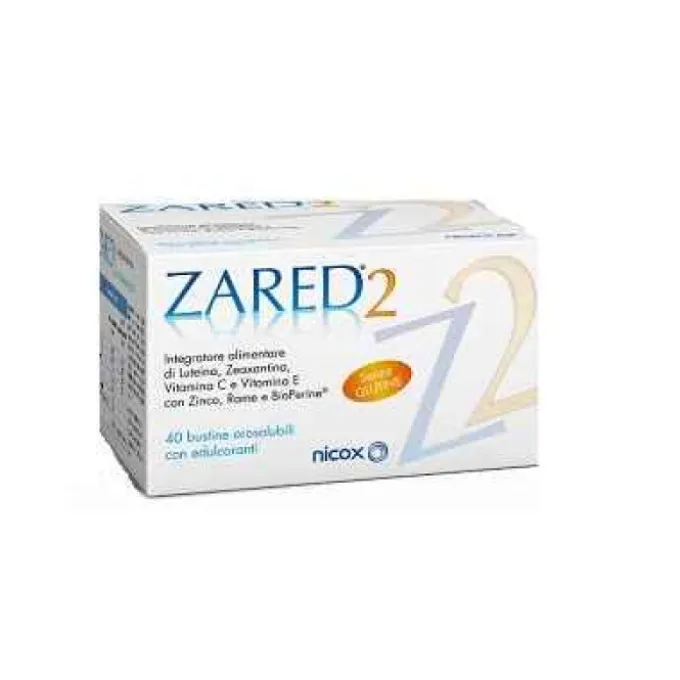 Visufarma Zared 2 Integratore 40 Bustine Stick Pack Patologie Oculari