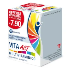 Vita Act Multivitaminico Integratore Di Vitamine E Minerali 30 Compresse