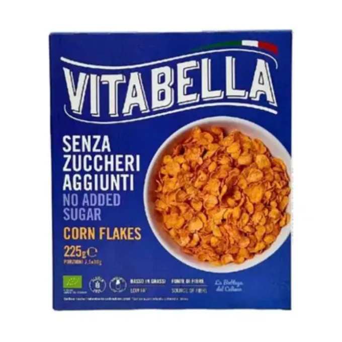 VITABELLA NO SUGAR CORNFLAKES 225G