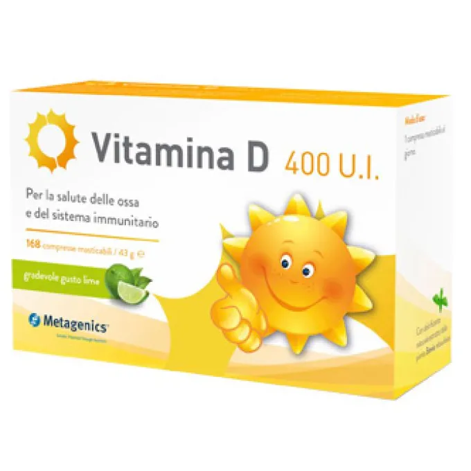 Vitamina D 400 U.i. 168 Compresse Salute Delle Ossa