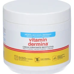 Vitamindermina Crema Idratante Restitutiva Per Irritazione Cutanea 400 Ml