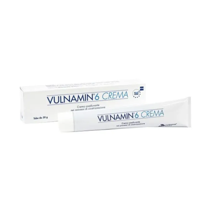 Vulnamin 6 Crema 50 G Cicatrizzanti