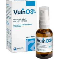 Vulno3 Spray Trattamento Ulcere 30 Ml Cicatrizzanti