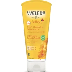 Weleda Baby Calendula Babywash Corpo E Capelli 200 Ml Detergenti