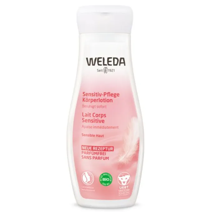 Weleda Crema Fluida Sensitive Senza Profumo 200 Ml Idratazione Pelle Secca