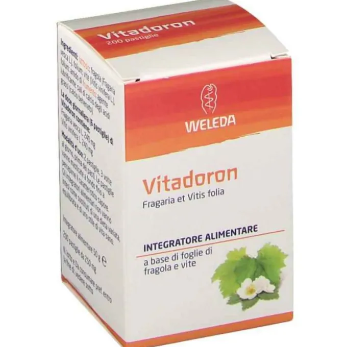Weleda Vitadron Integratore 200 Pastiglie Salute Della Pelle Ed Anti-Invecchiamento