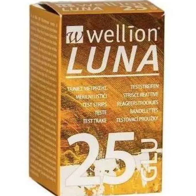 Wellion Luna 25 Strips
