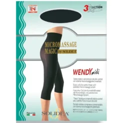 Wendy Midi Tutore Post-Liposuzione Nero 4Xl Indumenti Dimagranti