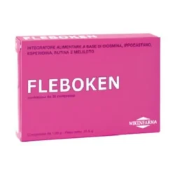 Wikenfarma Fleboken Integratore 30 Compresse Integratori Venotonici