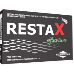 Wikenfarma Restax Effluvium Integratore Capelli Pelle Unghie 30 Compresse