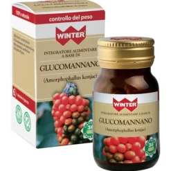 Winter Glucomannano 36 Capsule Vegetali - Integratore Alimentare Controllo Della Fame E Del Metaboli