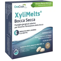 Xylimelts 40 Pastiglie Menta Delicata Compresse