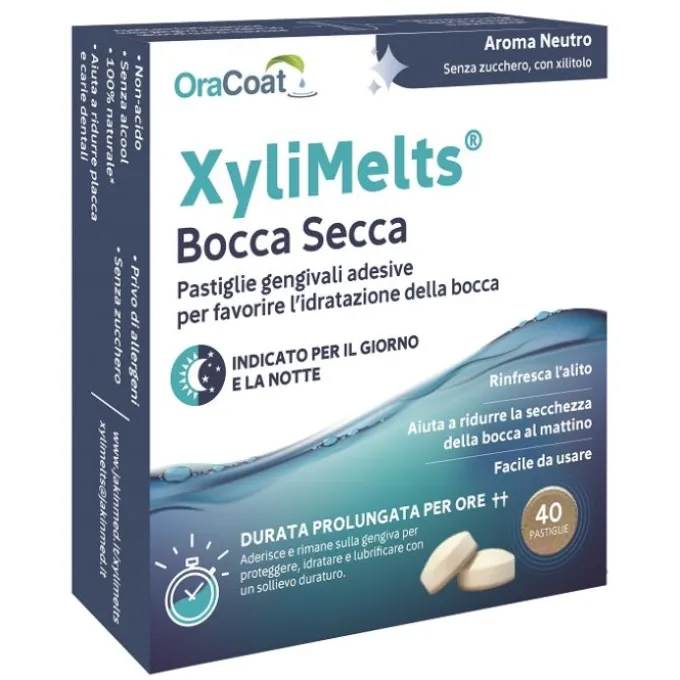 Xylimelts 40 Pastiglie Neutro Compresse
