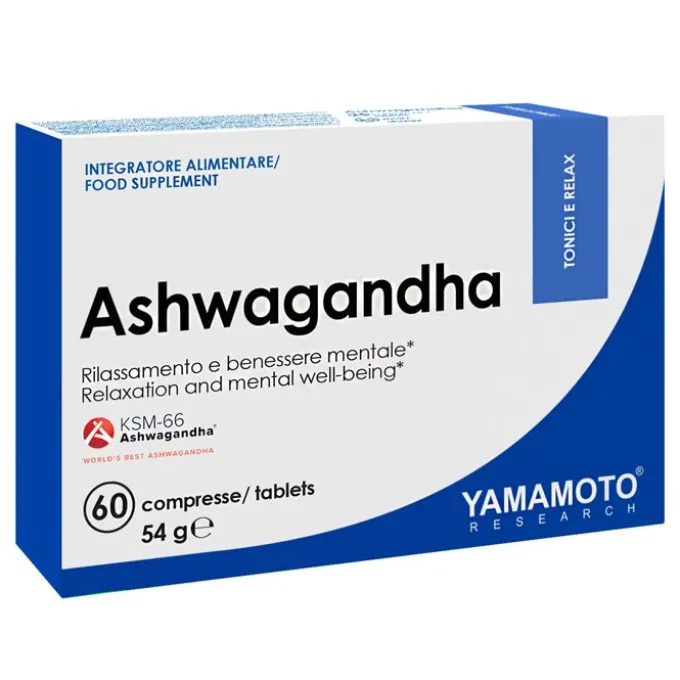 Yamamoto Research Ashwagandha 60 Compresse Omeopatia