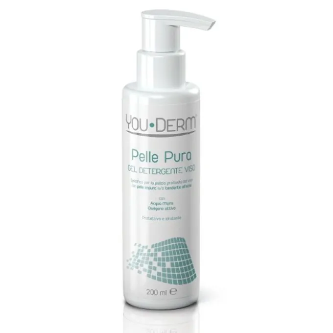 Y.derm Pelle Pura Gel Det. 200Ml Detergenti Viso Pelle Normale