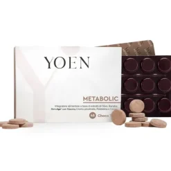 Yoen Metabolic 45 Compresse Masticabili Con Edulcoranti Senza Glutine E Lattosio