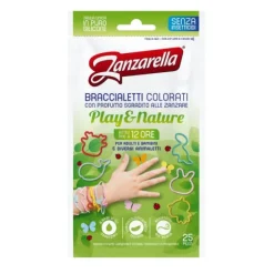 Zanzarella Braccialetti Play Nat 25 Pz