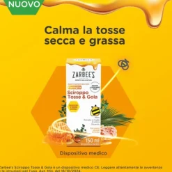 Zarbee's Tosse Gola Sciroppo 150 Ml