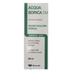 Zeta Farmaceutici Acqua Borica Lenitiva Per Bagno Oculare 500 Ml Occhi Arrossati